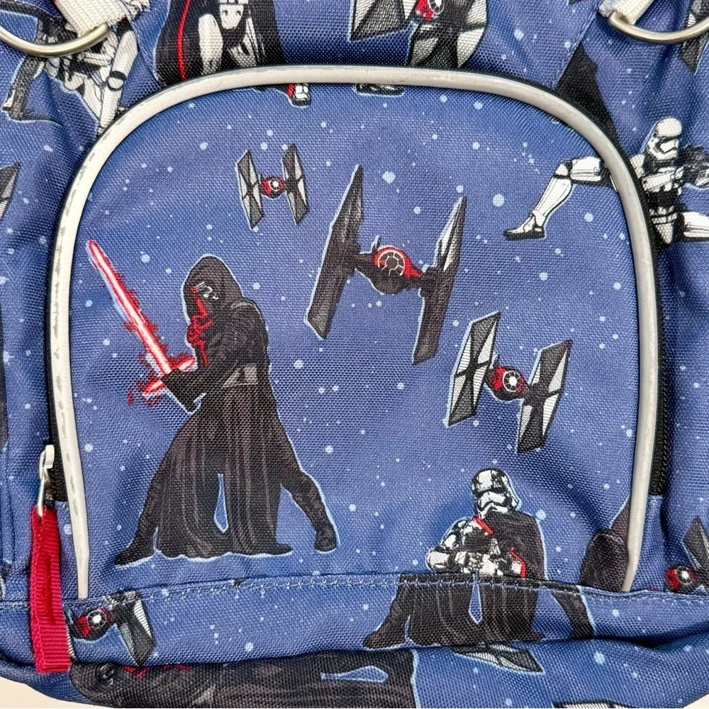 Pottery Barn Kids Star Wars Small Mackenzie Backpack Stormtroopers Kylo Ren Blue